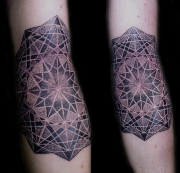 Dotwork Geometric Tattoo Kris Kross Glasgow Paisley, Armoury Tattoo